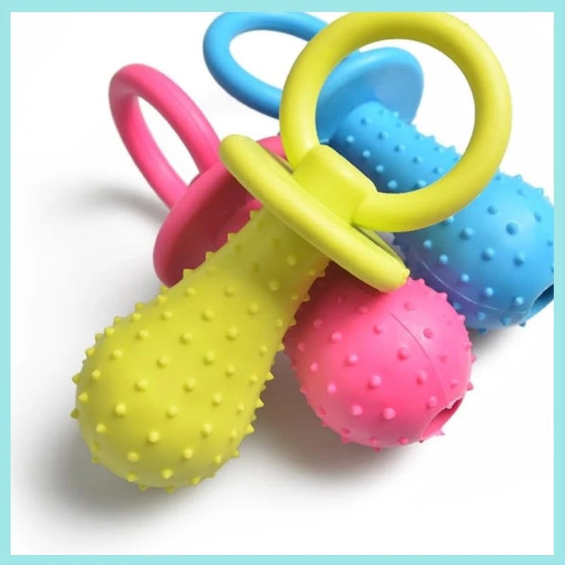 Sucette en caoutchouc pour animaux de compagnie