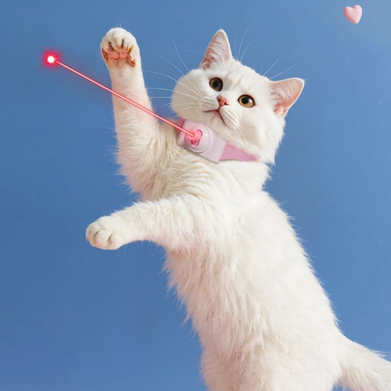 Collier Laser, Rechargeable, activé par le mouvement pour chaton