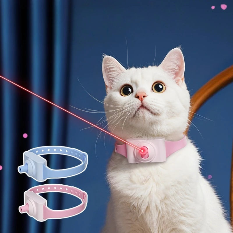 Collier Laser, Rechargeable, activé par le mouvement pour chaton