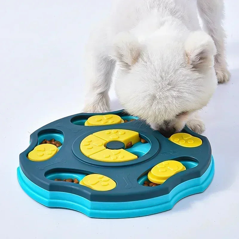 Jouets Puzzle pour chiens, mangeoire lente interactive, distributeur de nourriture IQ, jeu d'entraînement pour animaux de compagnie, chat et chiens
