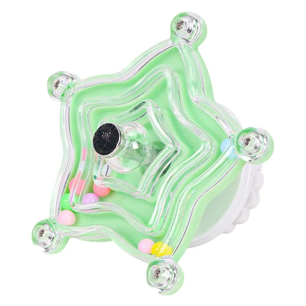 Soucoupe volante avec musique et perle pour perroquet