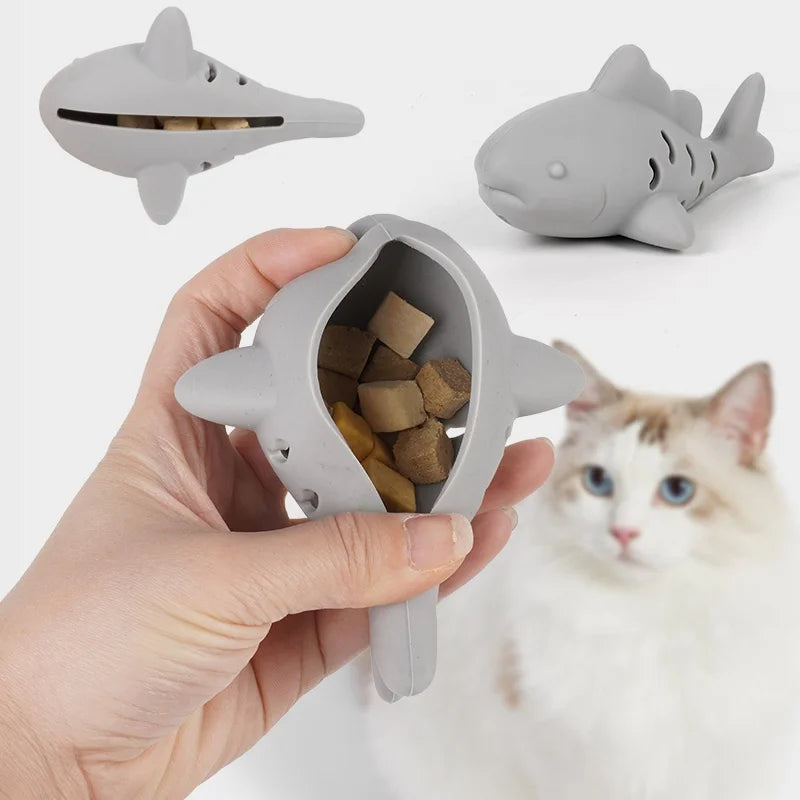 Jouet interactif pour chat et chien, résistant aux morsures, cache des aliments et broyage des dents, divertissement pour petits animaux de compagnie