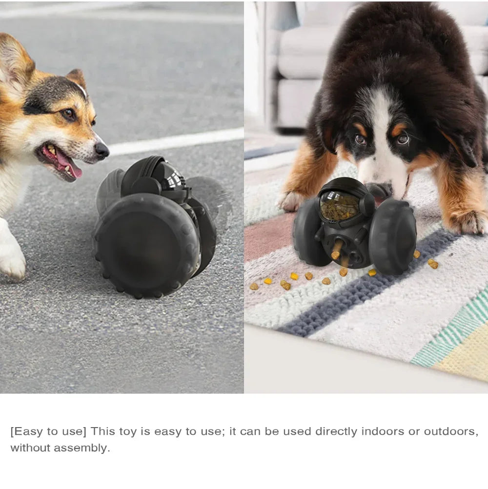 Jouet de fuite de friandises pour petits et grands chiens