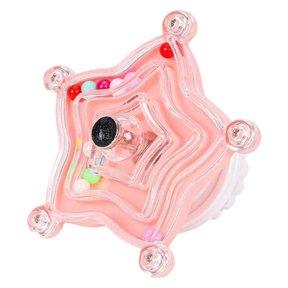 Soucoupe volante avec musique et perle pour perroquet