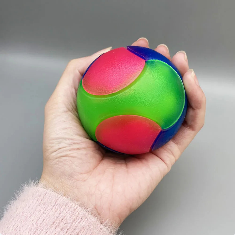 Balle élastique lumineuse à DEL pour, interactif, boules molaires à mâcher pour chien/chiot