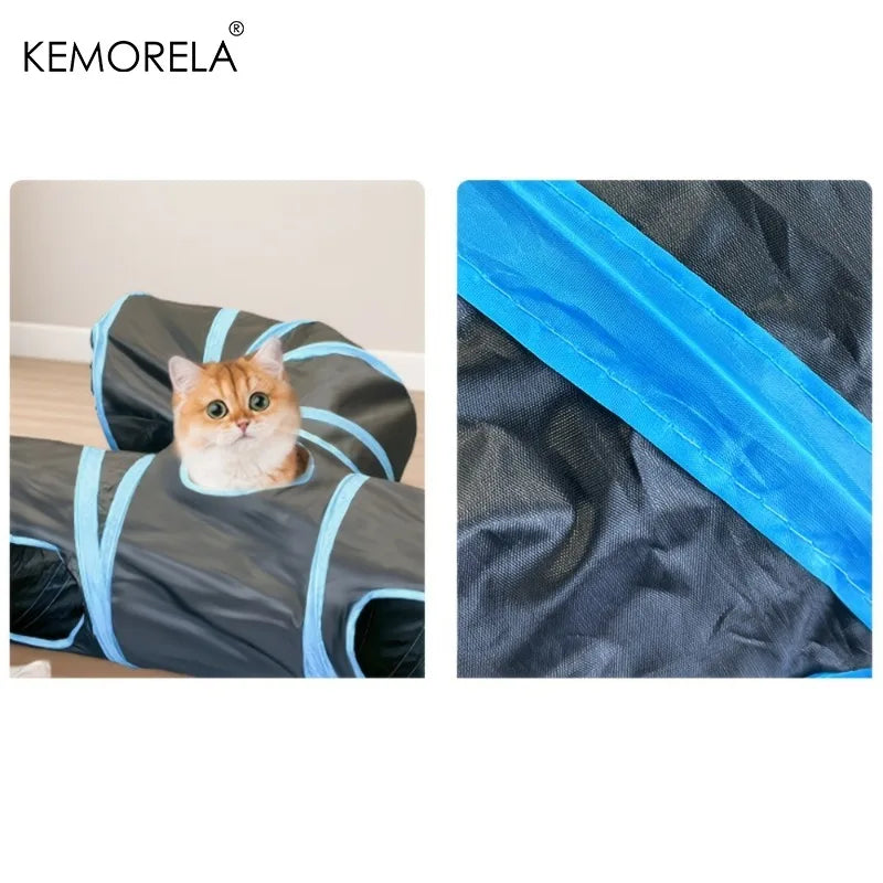 Tunnel de jeu pliable pour chat